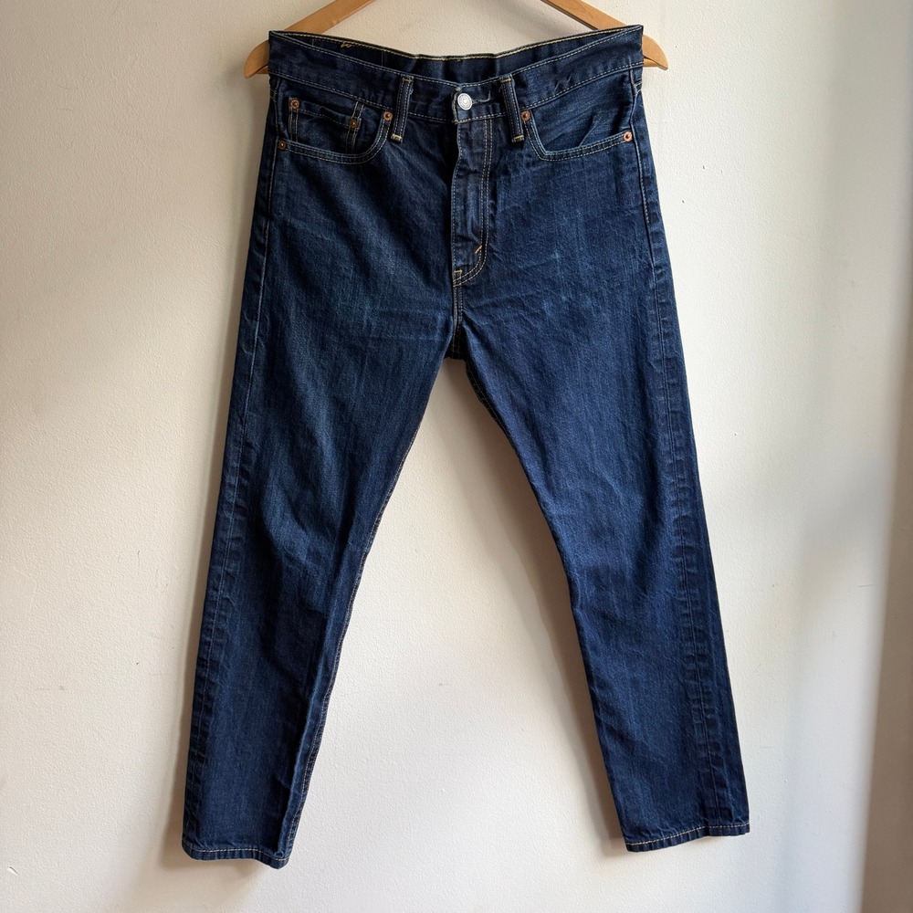 Levi's 522 Slim Taper Jeans Dark Indigo‎ Blue W30 L30